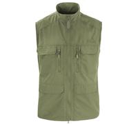 normani Herren Sommerweste leichte Outdoor Weste Ärmellose Weste mit Sonnenschutzfaktor 50+ - Insgesamt 10 Taschen - S bis 10XL Oliv 9XL