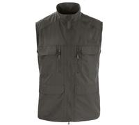 normani Herren Sommerweste leichte Outdoor Weste Ärmellose Weste mit Sonnenschutzfaktor 50+ - Insgesamt 10 Taschen - S bis 10XL Farbe Anthrazit Größe 3XL