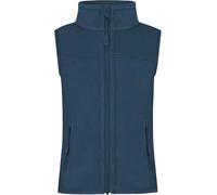 normani Kinder Fleeceweste Ärmellose Weste Strickweste Atmungsaktives Outdoor Oberteil mit Stehkragen und Seitentaschen Farbe Blau Größe 146-152