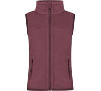 normani Kinder Fleeceweste Ärmellose Weste Strickweste Atmungsaktives Outdoor Oberteil mit Stehkragen und Seitentaschen Farbe Rot Größe 86-92