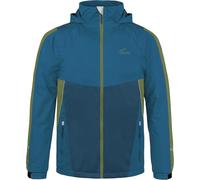 normani Kinder Regenjacke - Wasserdichte Winterjacke mit Fleecefutter und 3M Reflektoren - Softshelljacke Thermojacke für Junge und Mädchen - Wassersäule: 6000 mm Farbe Navy Größe 158-164