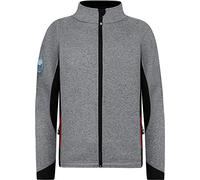 normani Kinder Strickjacke Fleecejacke Übergangsjacke Unisex Strick-Fleecejacke für Junge und Mädchen - warme Outdoorjacke Langarm Sweatshirt mit Stehkragen - Grammatur 310g/m²