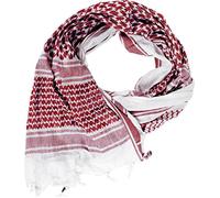 normani Original PLO Pali Shemagh Tuch Farbe Weiß/Rot