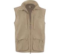 normani Outdoor Weste Freizeitweste Safariweste mit Sonnenschutz 50+ und vielen praktischen Taschen Beige XL
