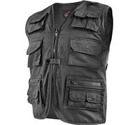 normani Outdoor Weste Safari mit vielen praktischen Taschen Farbe Schwarz Größe XS