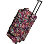 normani Reisetasche 100-150 L Reise-Trolley Jumbo XXL Big-Travel mit 2 Rollen und großem Hauptfach - riesig, Leichter und Stabiler Trolley Jungle XXL