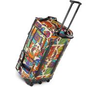 normani Reisetasche 80 L Reise-Trolley Jumbo XXL Big-Travel mit 3 Rollen und großem Hauptfach - riesig, Leichter und Stabiler Trolley Picasso XXL