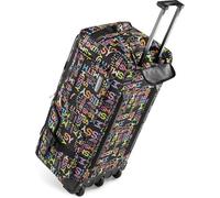 normani Reisetasche 80 L Reise-Trolley Jumbo XXL Big-Travel mit 3 Rollen und großem Hauptfach - riesig, Leichter und Stabiler Trolley Missy XXL