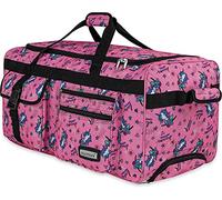 normani® Reisetasche mit Rollen 80 Liter Volumen Jumbo Big-Travel Reisetrolley riesige XXL in vielen bunten Farben Einhorn Pink XXL