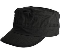 normani Rip Stop BDU Cap - Baseball Sommer Mütze für Herren Schwarz S