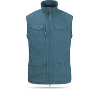 normani Sommer Outdoor Weste mit Sonnenschutz 50+ mit 9 Taschen und Netzinnenfutter Farbe Navy Größe 9XL