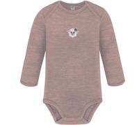 normani Unisex Baby Merino Langarm Body Strampler Bodysuit Einteiler aus 100% Merinowolle und OEKO-Tex Standard 100