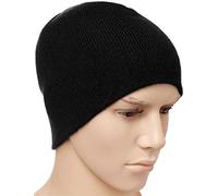 normani Wasserabweisende Wintermütze bis -30°C Kälte getestet wählbar One Size,Schwarz Farbe Strickmütze