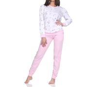 Normann Single-Jersey Damen-Schlafanzug 48 / 50 rosé