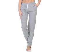 Normann Damen Schlafanzug Pyjama Hose lang Mix & Match - perfekt zu kombinieren, Farbe:Streifen_Marine, Größe:36-38