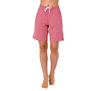 Normann Pyjama Bermuda Kurze Hose Bedruckt - Mix & Match - ideal zum kombinieren 224 90 904, Größe:36/38, Farbe:rot