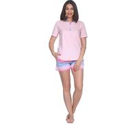 Normann Single-Jersey Damen-Shorty 40 / 42 rosé