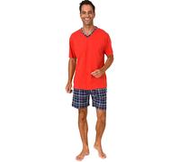 Normann Single-Jersey Herren-Shorty 54 rot