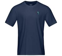 Norrøna Men's /29 Cotton Activity Embroidery T-Shirt Indigo Night S