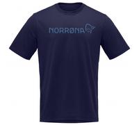 Norrøna - /29 Cotton Norrøna Viking T-Shirt - T-Shirt, Gr. S, blau (IndigoNight)