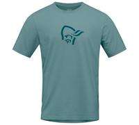 Norrøna - /29 Cotton Viking T-Shirt - T-Shirt, Gr. M, türkis (Trooper)