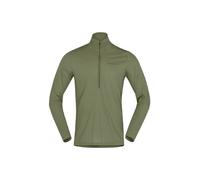 Norrøna Falketind Equaliserull Zip Neck M's - Deep Lichen Green - L