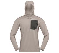 Norrøna - Falketind Warm1 Hood - Fleecepullover, Gr. M, grau (WinterTwig/Beluga)