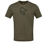 Norrøna - Femund Equaliser Merino T- Shirt - Merinoshirt, Gr. M, grün (OliveNight)