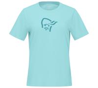 Norrøna - Women's /29 Cotton Viking T-Shirt - T-Shirt, Gr. L, blau (AquaHaze)