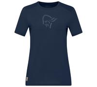 Norrøna - Women's Femund Equaliser Merino T- Shirt - Merinoshirt, Gr. S, grau (IndigoNight)