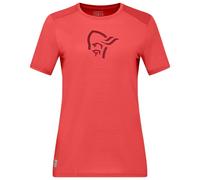 Norrøna - Women's Femund Equaliser Merino T- Shirt - Merinoshirt, Gr. S, paprika (Paprika)