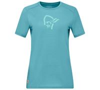 Norrøna - Women's Femund Equaliser Merino T- Shirt - Merinoshirt, Gr. XS, blau (BrittanyBlue)