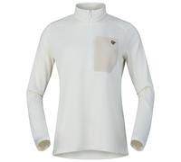 Norrøna - Women's Femund Warm1 Half-Zip - Fleecepullover, Gr. L, grau (SnowWhite)