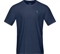 Norrøna Men's /29 Cotton Activity Embroidery T-Shirt Indigo Night M