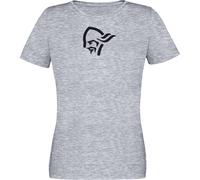 Norrona /29 Cotton Viking Damen T-Shirts grau Größe L Lifestyle Hautfreundlich