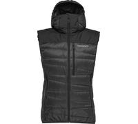 Norrona - Daunenweste - Falketind Down750 Vest W Caviar Black für Damen - Größe S - schwarz schwarz S
