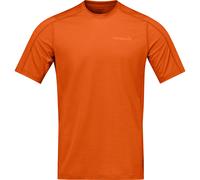Norrona Falketind EqualiserUll Herren T-Shirts orange Größe M Trekking Elastisch Merinowolle