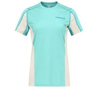 Norrona - Temperaturregulierendes T-Shirt für das Bergsteigen aus Merinowolle - für Damen / Frau - Falketind Equaliserull T-Shirt W Aqua Blau M