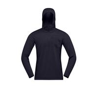 Norrøna - Falketind Warm1 Hood - Fleecepullover, Gr. L, blau (CaviarBlack)