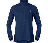 Norrona Femund Warm1 Zip Damen Pullover blau Größe S Trekking Elastisch
