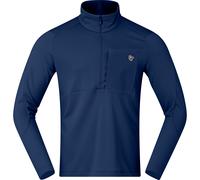 Norrona Femund Warm1 Zip Herren Pullover blau Größe S Trekking Elastisch