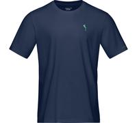 Norrøna Men's /29 Cotton Activity Embroidery T-Shirt Indigo Night M