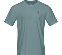 Norrona - 29 Cotton Activity Embroidery Trooper - S - T-Shirt Vert S