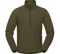 Norrona - Isolierender und atmungsaktiver Fleece - Femund Warm2 Zip Neck Olive Night für Herren - Größe M - Khaki Khaki M