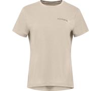 Norrona - Kurzarm / kurzärmlig /mit kurzen ärmeln - T-Shirt für Damen - Femund Tech - Femund Tech T-Shirt W'S Oatmeal für Damen - Größe XS Beige XS