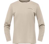 Norrona - Langarmiges Wander-T-Shirt - Frau - Femund Tech - Femund Tech Long Sleeve W'S Oatmeal für Damen - Größe S - Beige Beige S