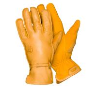 Norrona - Lederhandschuhe - Femund Leather Gloves Kangaroo für Herren aus Leder - Größe M - Gelb Gelb M