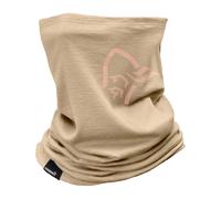 Norrona - Neckwarmer aus Merinowolle - /29 Pureull Neck Whisper White für Herren aus Wolle - Weiß Weiß one size