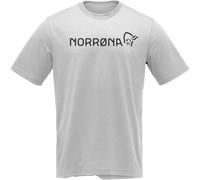 Norrøna - /29 Cotton Norrøna Viking T-Shirt - T-Shirt, Gr. L, grau (DrizzleMelange)