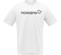 Norrona - T-Shirt aus organischer Baumwolle - /29 Cotton Norrøna Viking T-Shirt M Pure White für Herren aus Baumwolle - Größe L - Weiß Weiß L